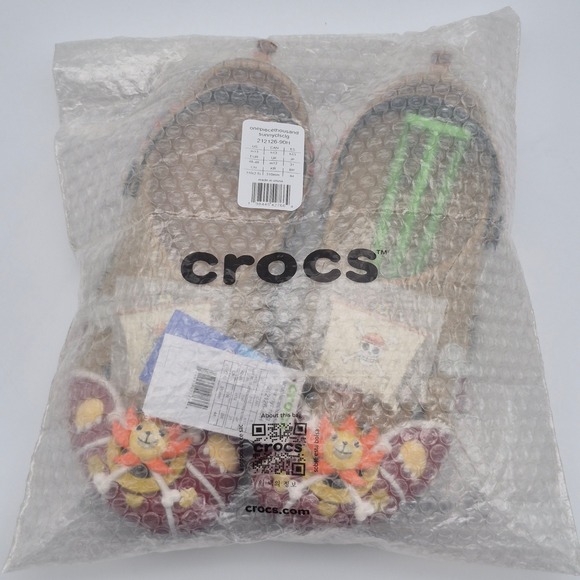 Crocs Classic Clogs One Piece The Thousand Sunny Men's Size 13 Shoes Causal - Picture 2 of 13